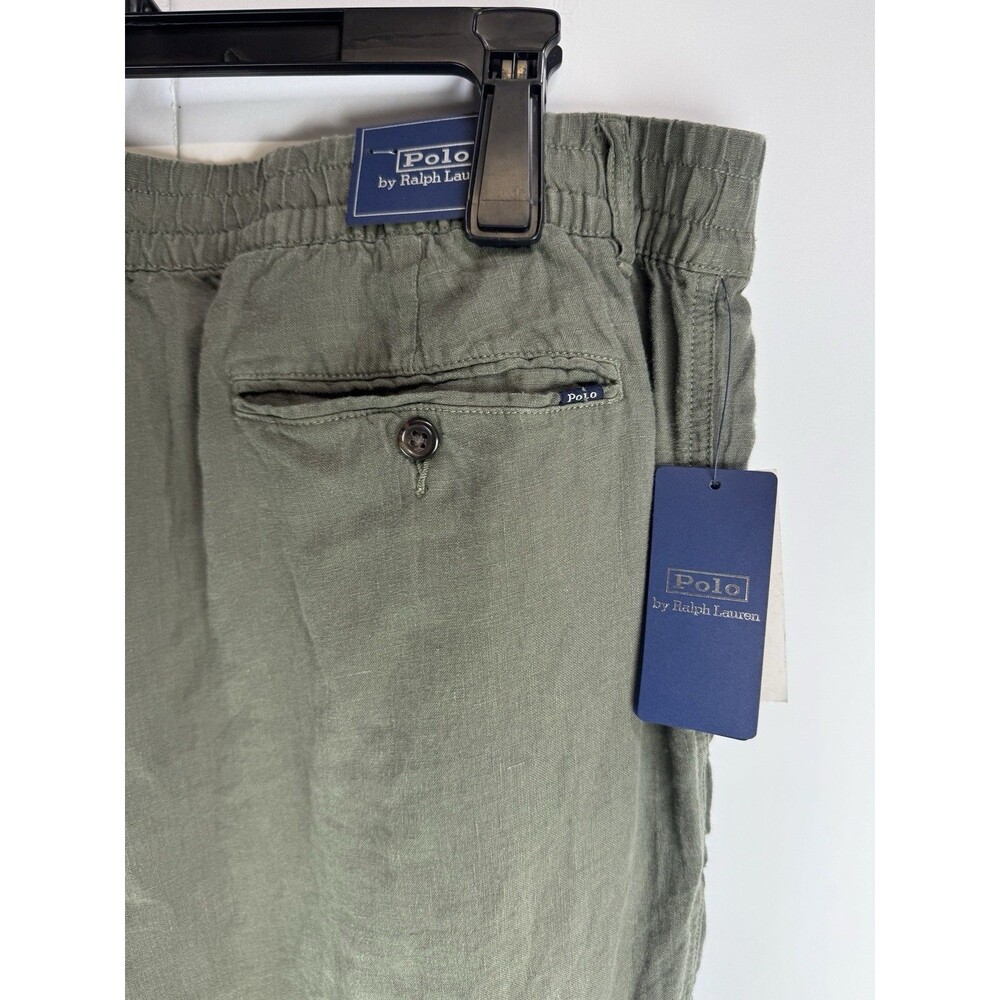 Polo Ralph Lauren Lateef Slim Tapered Fit Linen Pants Sz: XXL - Picture 8 of 10